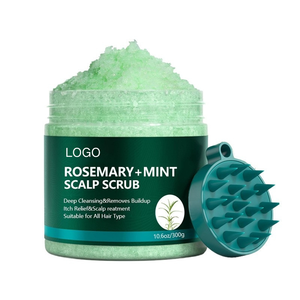 XM Private Label Rosemary and Mint Scalp Scrub OEM ODM Deep Cleansing and Removes Buildup for All Hair Type Hair Care Products