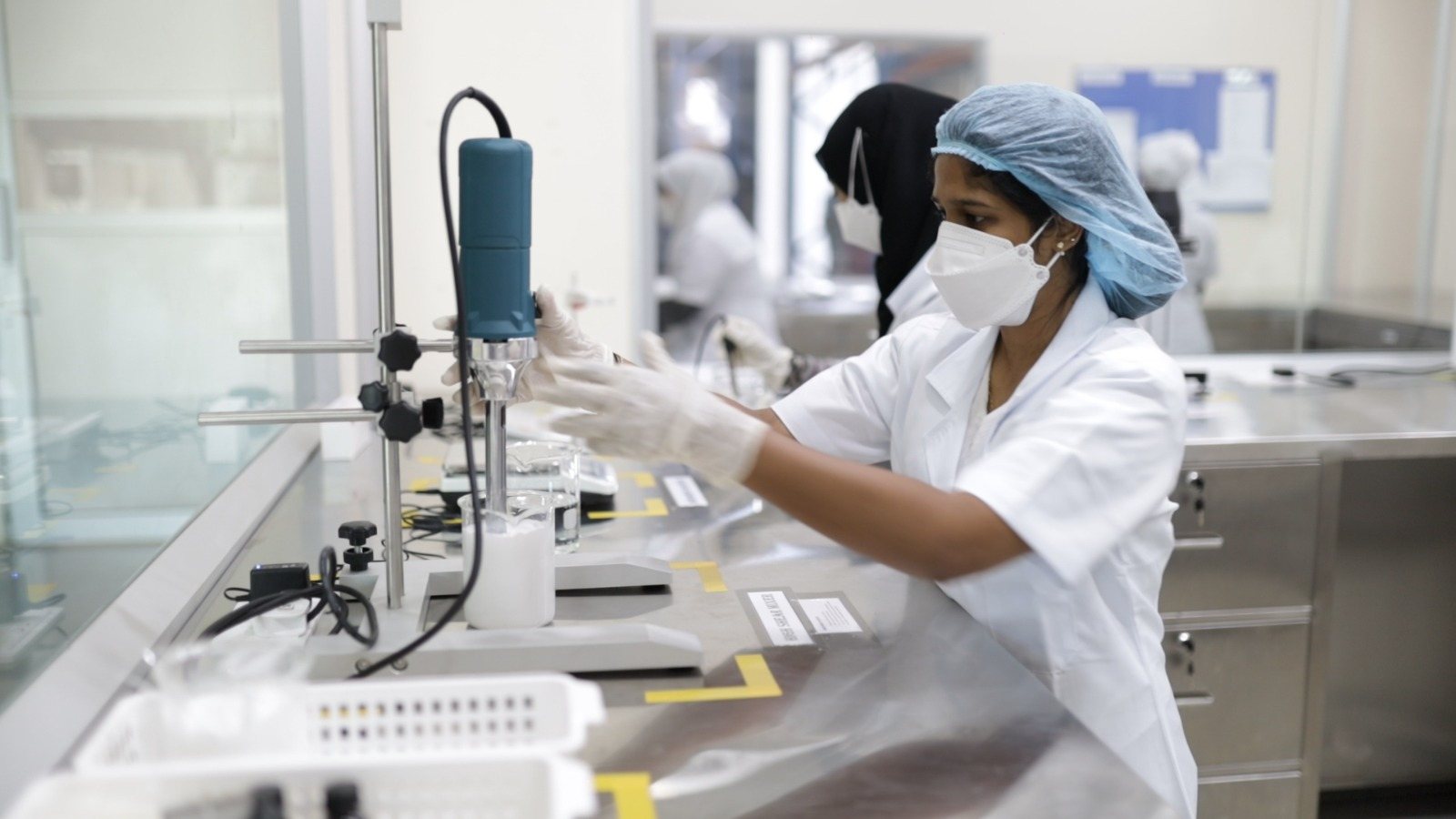 Quality Control Lab Soap Stability Testing
