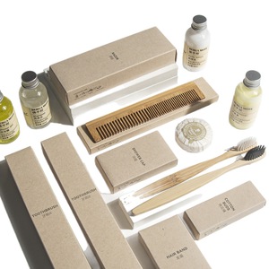 Eco-Friendly Bamboo Dental Kit with Cane Paper Box