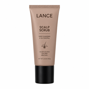 Lance Scalp Scrub Exfoliator Private Label Purifies Scalp Fights Dandruff Sebum Control Hair Scalp Scrub