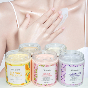 Private Label All Natural Scented Skin Care Vegan Bodybutter Bulk Wholesale Organic Moisturizing Whipped Shea Body Butter