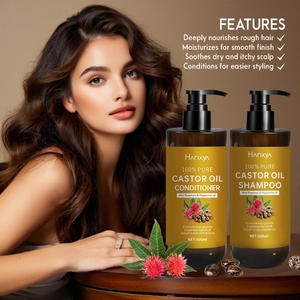 Organic Castor Oil Shampoo Set