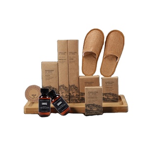 Eco Friendly Hotel Supplies Wholesale Price Biodegradable Hotel Toiletries Accepted Customized Hotel Amenities Set