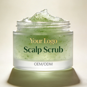 OEM/ODM Tea Tree Scalp Scrub Coconut Oil Exfoliator Scrub Treatment for Dry