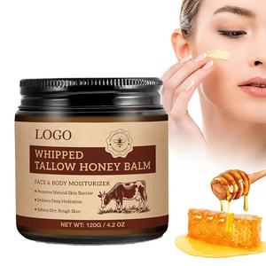 T Custom Wholesale All-Natural Grass Fed Halal Organic Body Butter Beef Tallow Cream Balm Skin Moisturizer With CPNP